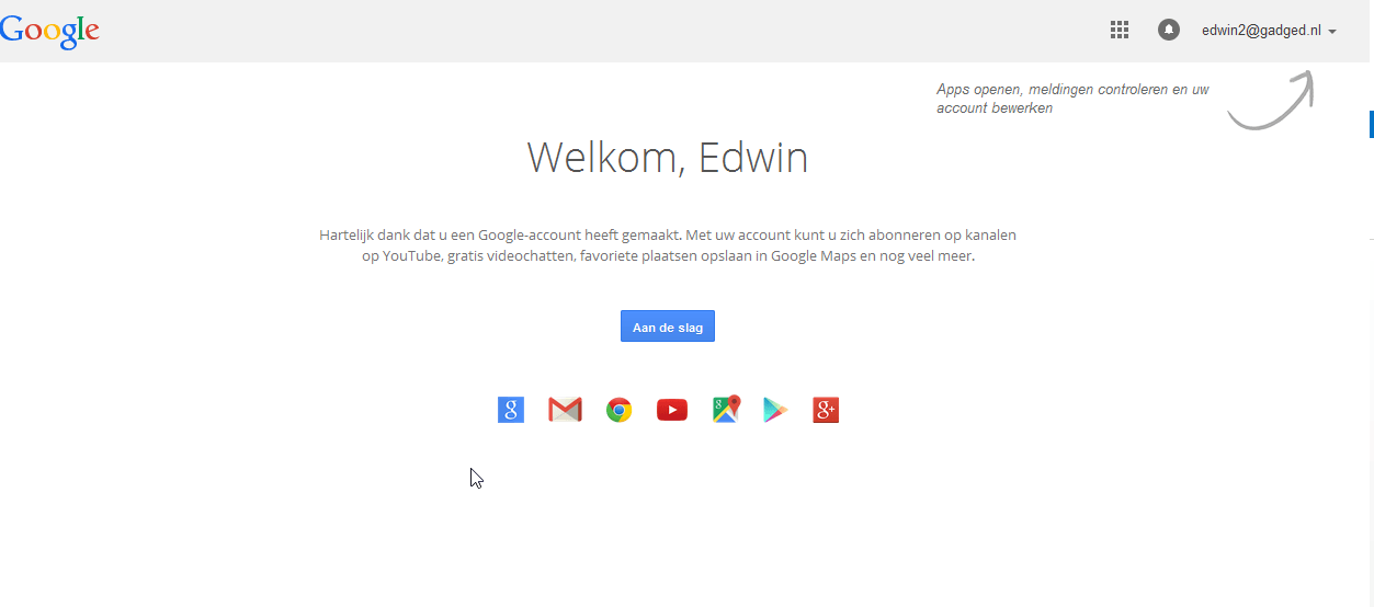 Google account aanmaken 7