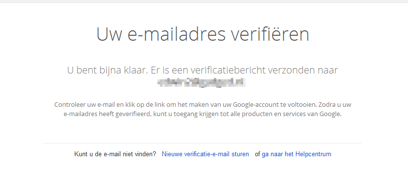 Google account aanmaken 6